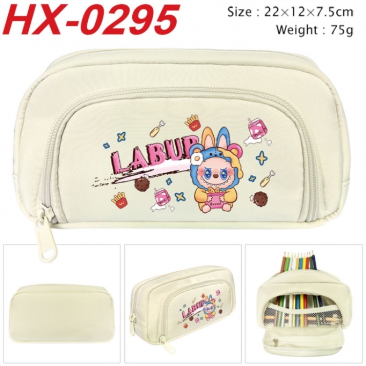 Labubu Anime 3D pencil case with insulation layer Pencil Bag 22X15X7.5CM