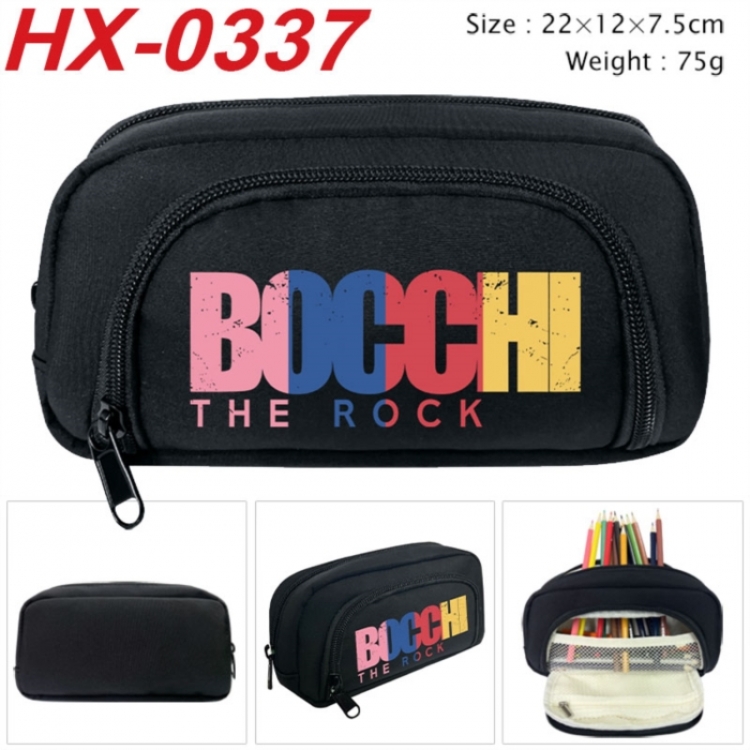 BOCCHI THE ROCK!  Anime 3D pencil case with insulation layer Pencil Bag 22X15X7.5CM