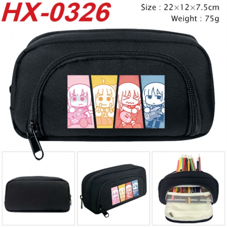 BOCCHI THE ROCK!  Anime 3D pencil case with insulation layer Pencil Bag 22X15X7.5CM