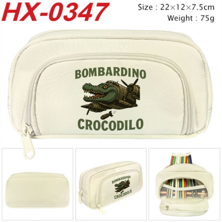 The Book of Mountains and Seas Anime 3D pencil case with insulation layer Pencil Bag 22X15X7.5CM