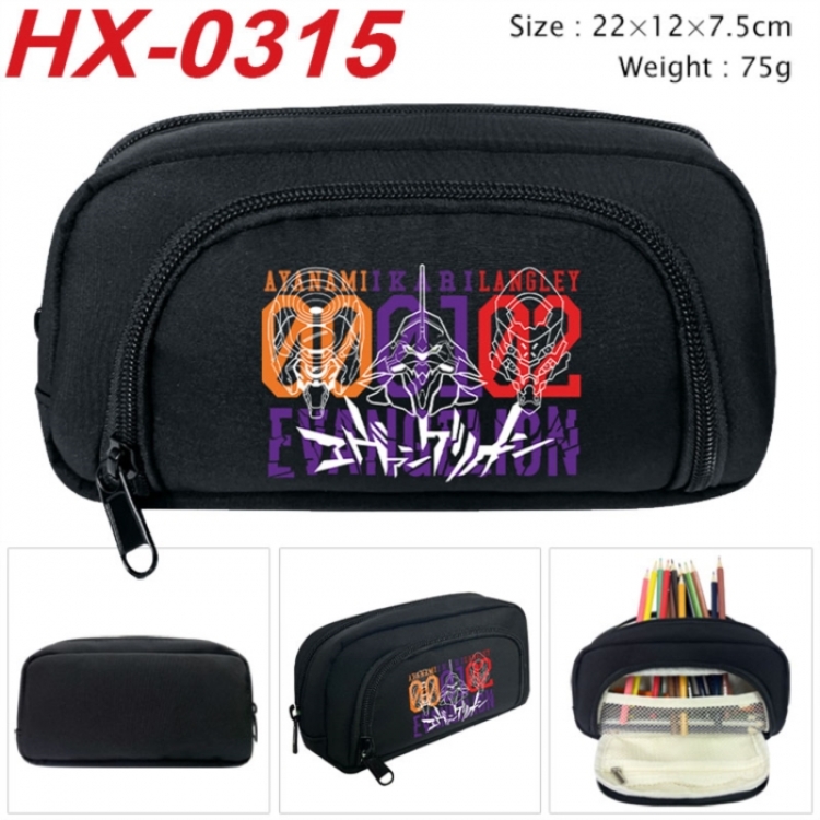 EVA Anime 3D pencil case with insulation layer Pencil Bag 22X15X7.5CM
