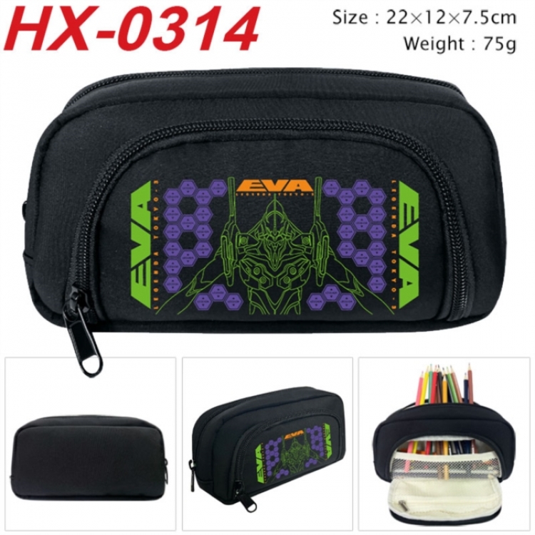 EVA Anime 3D pencil case with insulation layer Pencil Bag 22X15X7.5CM