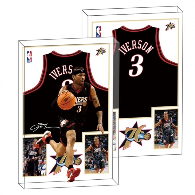 IVERSON Anime game acrylic card brick desktop decoration 8X12X1.2cm