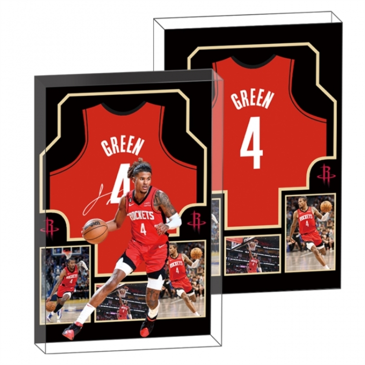 Jay Green Anime game acrylic card brick desktop decoration 8X12X1.2cm