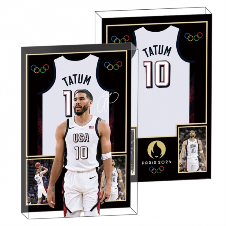Tatum Anime game acrylic card brick desktop decoration 8X12X1.2cm