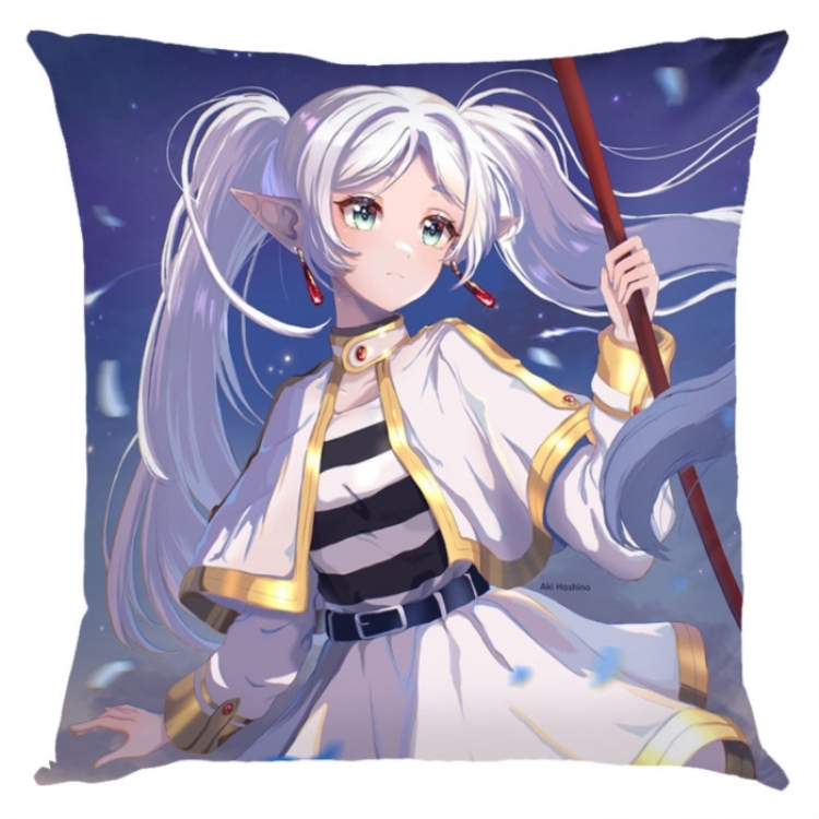 Frieren: Beyond Journey's Anime square full-color pillow cushion 45X45CM NO FILLING 