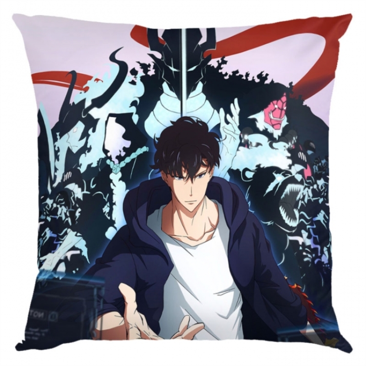 Solo Leveling:Arise Anime square full-color pillow cushion 45X45CM NO FILLING 
