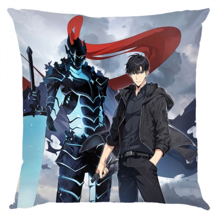 Solo Leveling:Arise Anime square full-color pillow cushion 45X45CM NO FILLING 