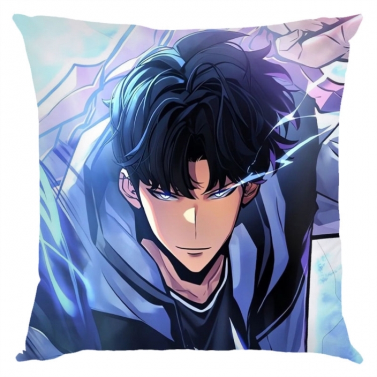 Solo Leveling:Arise Anime square full-color pillow cushion 45X45CM NO FILLING 