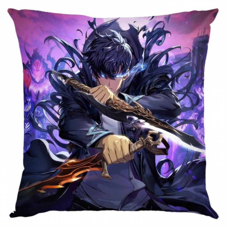Solo Leveling:Arise Anime square full-color pillow cushion 45X45CM NO FILLING 