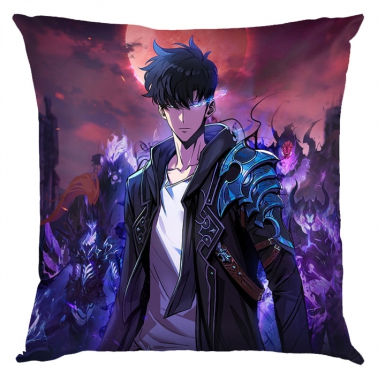 Solo Leveling:Arise Anime square full-color pillow cushion 45X45CM NO FILLING 