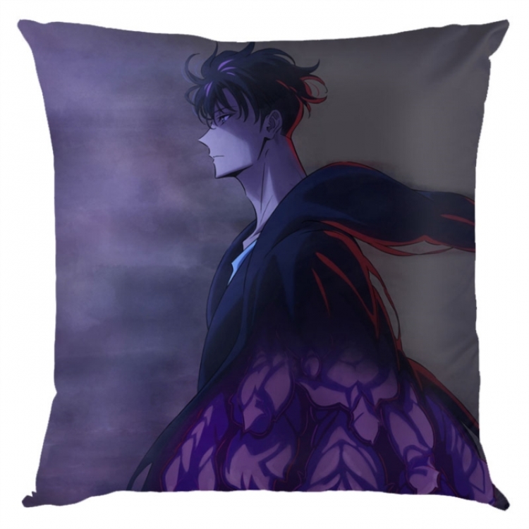 Solo Leveling:Arise Anime square full-color pillow cushion 45X45CM NO FILLING 