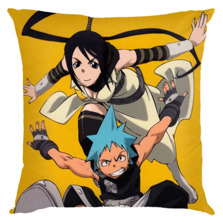 Soul Eater Anime square full-color pillow cushion 45X45CM NO FILLING 