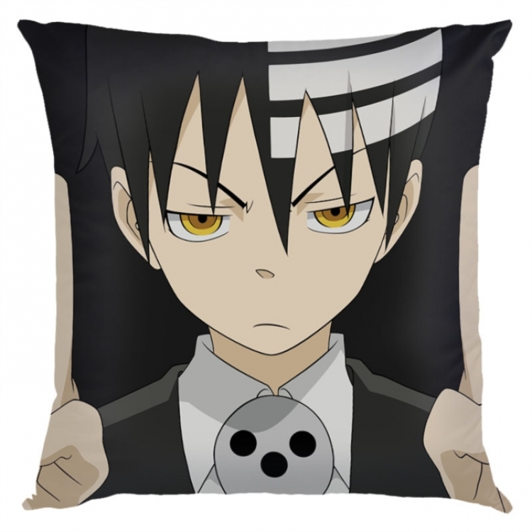 Soul Eater Anime square full-color pillow cushion 45X45CM NO FILLING 