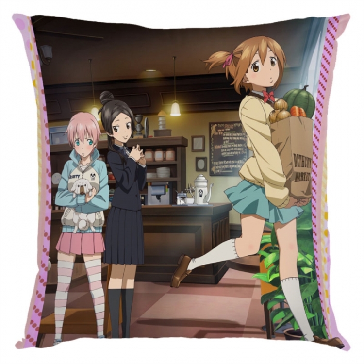 Soul Eater Anime square full-color pillow cushion 45X45CM NO FILLING 