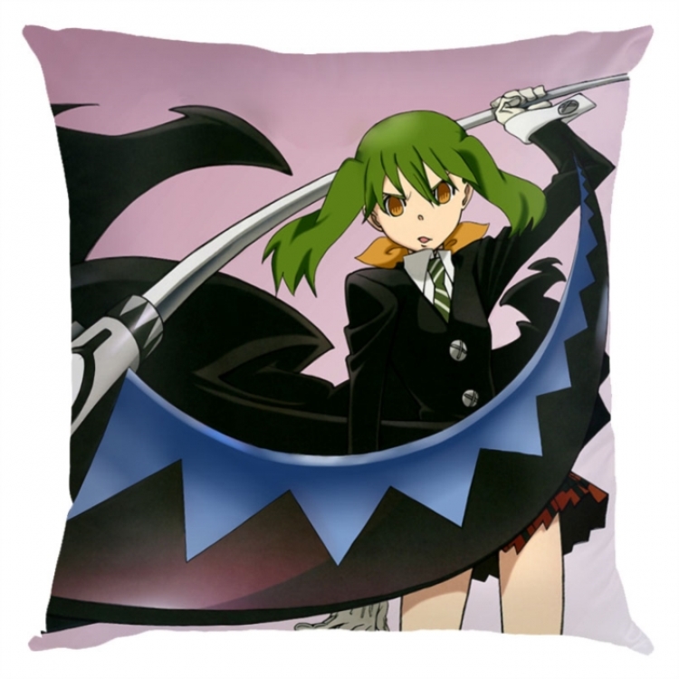 Soul Eater Anime square full-color pillow cushion 45X45CM NO FILLING 