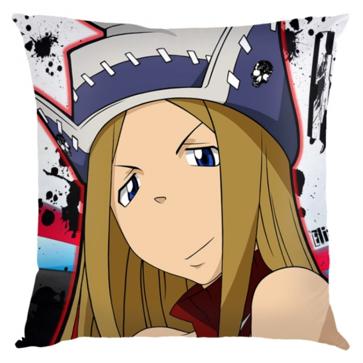 Soul Eater Anime square full-color pillow cushion 45X45CM NO FILLING 