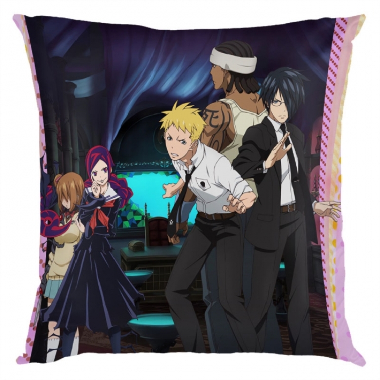 Soul Eater Anime square full-color pillow cushion 45X45CM NO FILLING 
