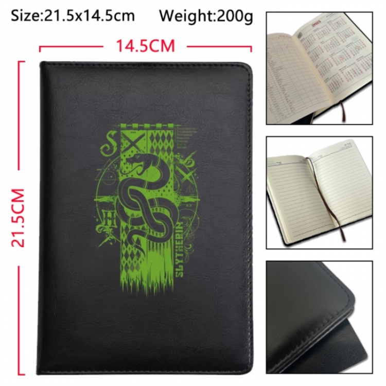 Harry Potter Anime Printed PU Car Thread Notebook Hard Cover 21.5x14.5cm