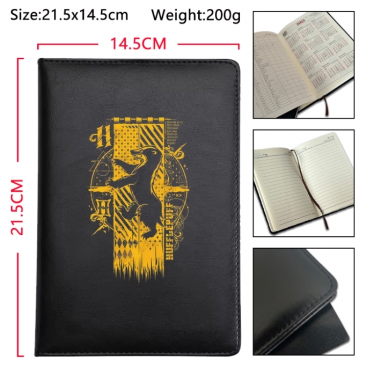 Harry Potter Anime Printed PU Car Thread Notebook Hard Cover 21.5x14.5cm