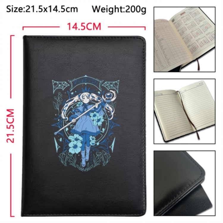 Frieren: Beyond Journey's Anime Printed PU Car Thread Notebook Hard Cover 21.5x14.5cm