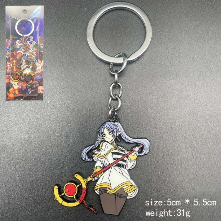 Frieren: Beyond Journey's  Anime peripheral metal keychain pendant
