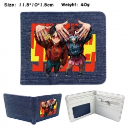 Dandadan Anime denim folding f...