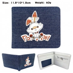 Pokemon Anime denim folding fu...