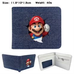 Super Mario Anime denim foldin...