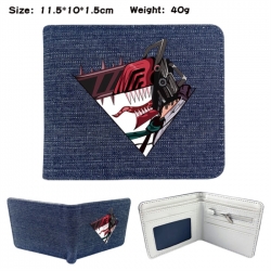 Chainsaw man Anime denim foldi...
