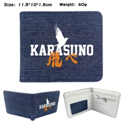Haikyuu!! Anime denim folding ...