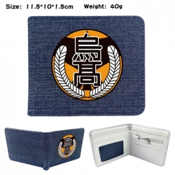 Haikyuu!! Anime denim folding ...