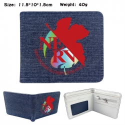 EVA  Anime denim folding full-...