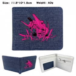 EVA  Anime denim folding full-...