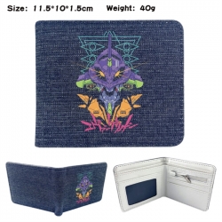 EVA  Anime denim folding full-...