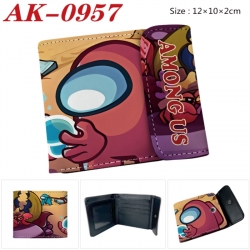 AMONG US Anime PU leather full...