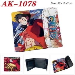 One Piece Anime PU leather ful...