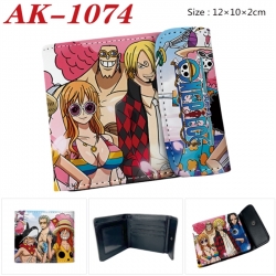 One Piece Anime PU leather ful...