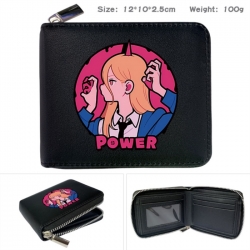 Chainsaw man Anime zipper blac...