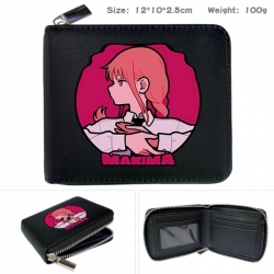 Chainsaw man Anime zipper blac...