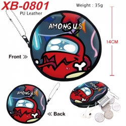 Among us Anime PU leather mate...