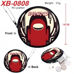 Among us Anime PU leather mate...