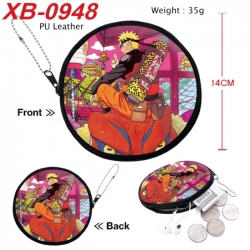 Naruto Anime PU leather materi...