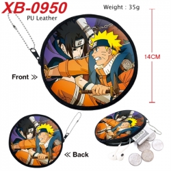 Naruto Anime PU leather materi...