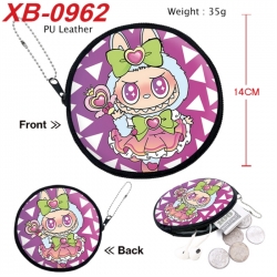 Labubu Anime PU leather materi...