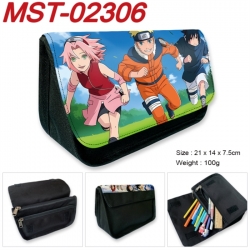 Naruto Anime Velcro canvas zip...