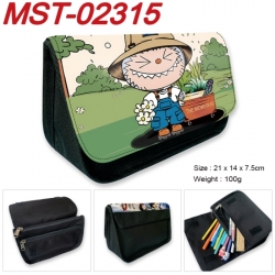 Labubu Anime Velcro canvas zip...