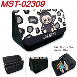 Labubu Anime Velcro canvas zip...