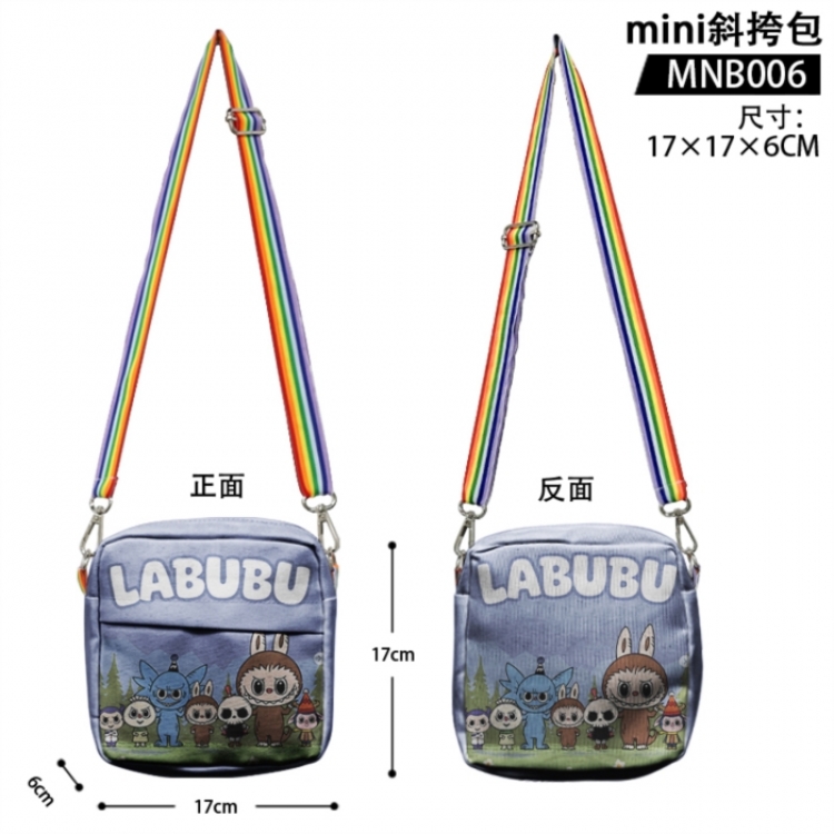 Labubu Trendy mini crossbody bag 17X17X6CM