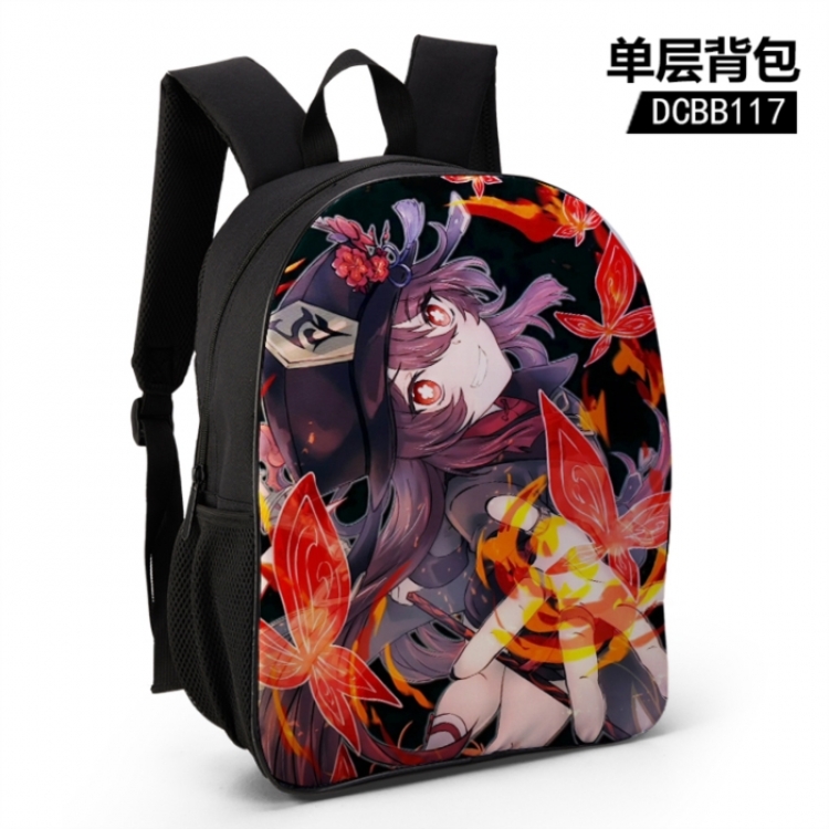 Genshin Impact Single layer backpack for gaming